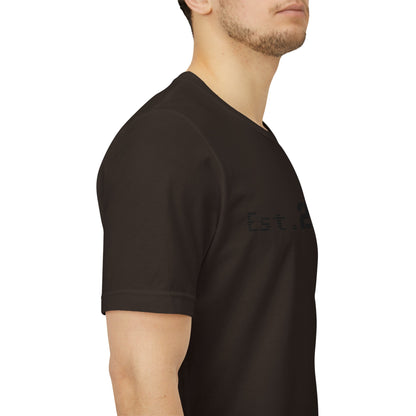 Vintage-style "Established 2006" graphic T-shirt by Printify, featuring bold text and retro birthday design on soft cotton fabric.