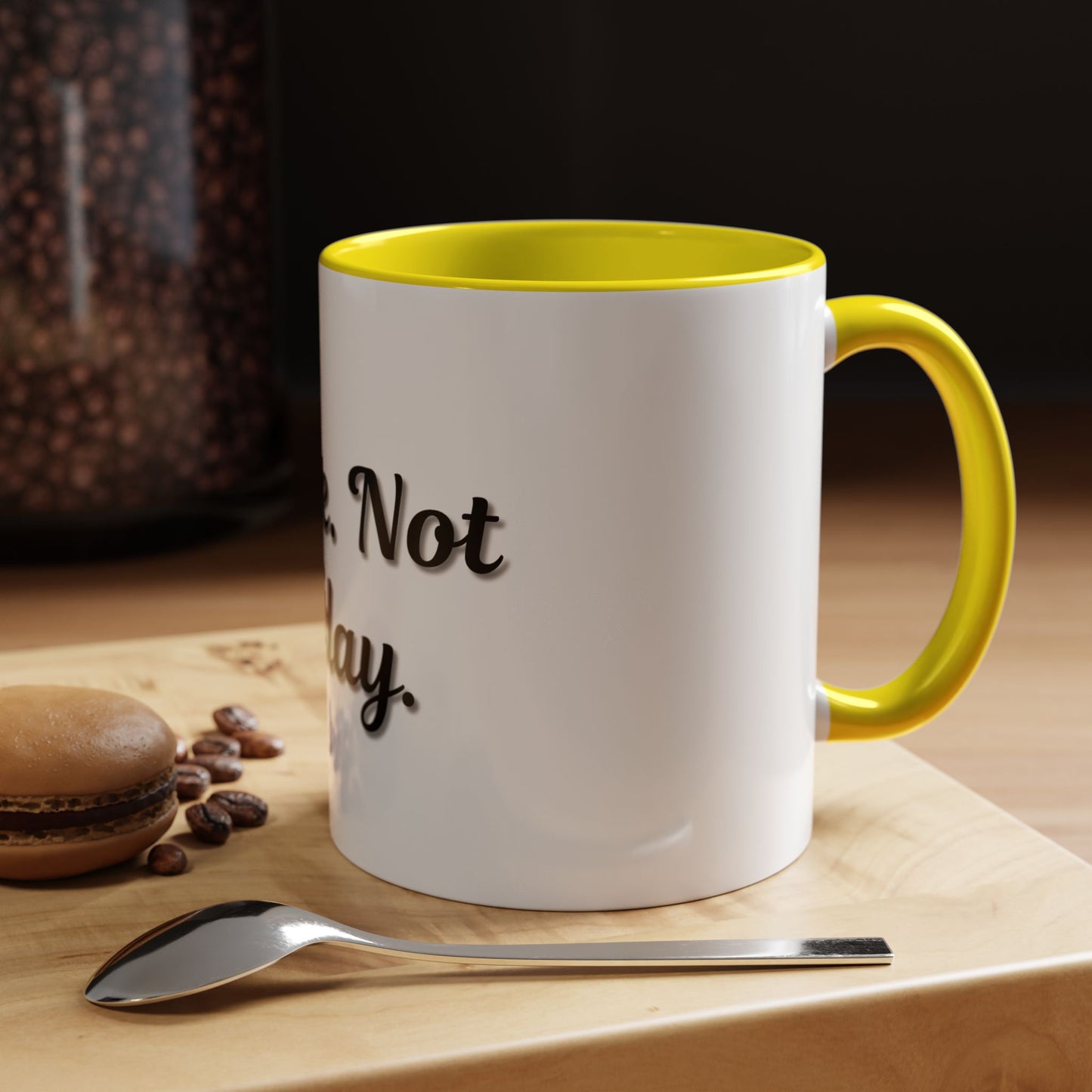 Nope Not Today Coffee Mug - Fun Ceramic Mug for Coffee Lovers - TRV