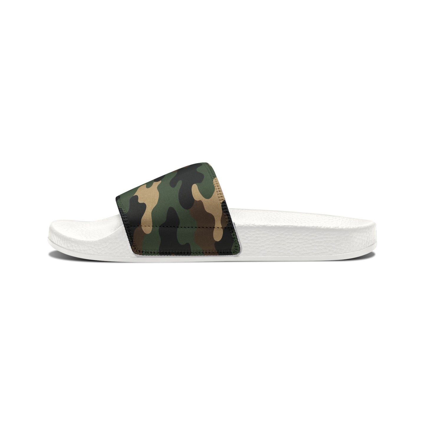 Camo Slide Sandals — Men's Removable-Strap Pool & Casual Slides
