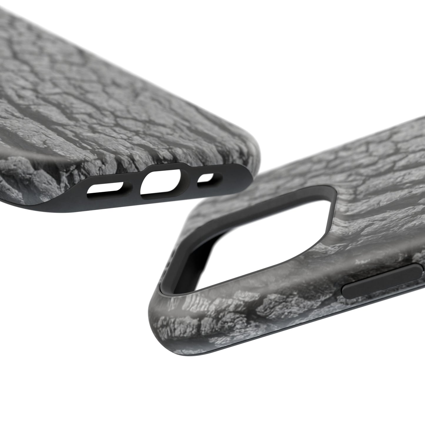 Bark Texture Magnetic Impact Phone Case