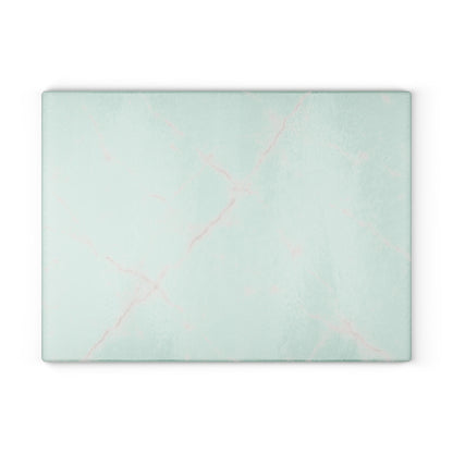 Mint Marble Glass Cutting Board