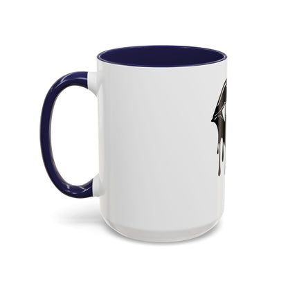 Vampire Lip Accent Coffee Mug - 11oz & 15oz - Unique Halloween Gift - TRV