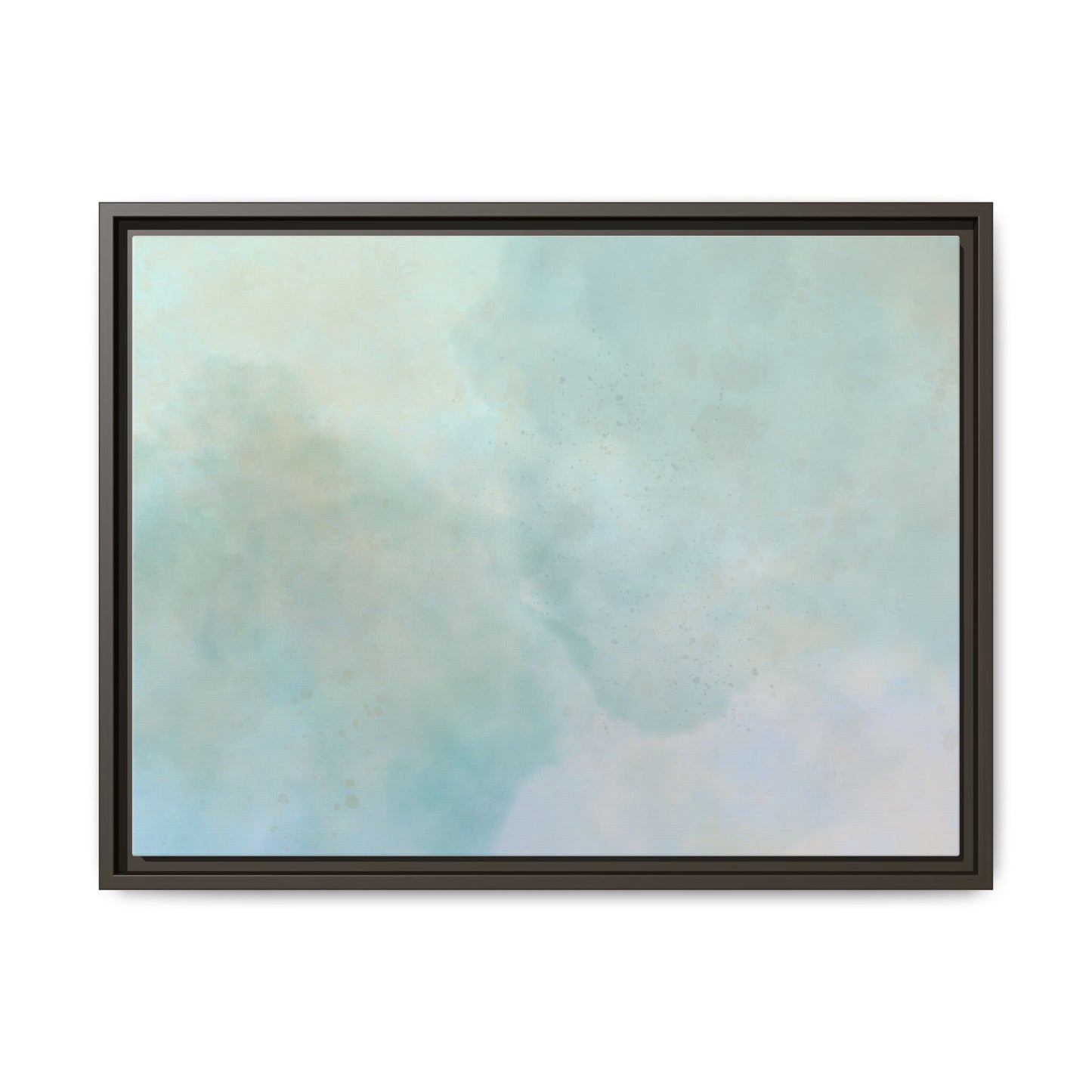 Soft Abstract Pastel Watercolor Matte Canvas