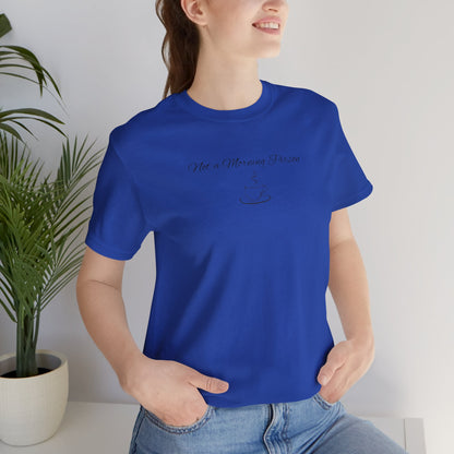 Casual Graphic Tee for Everyday Comfort, Unisex Jersey Tee with Inspirational Quote, Gift for Friends, Birthday Gift, Motivational Tee