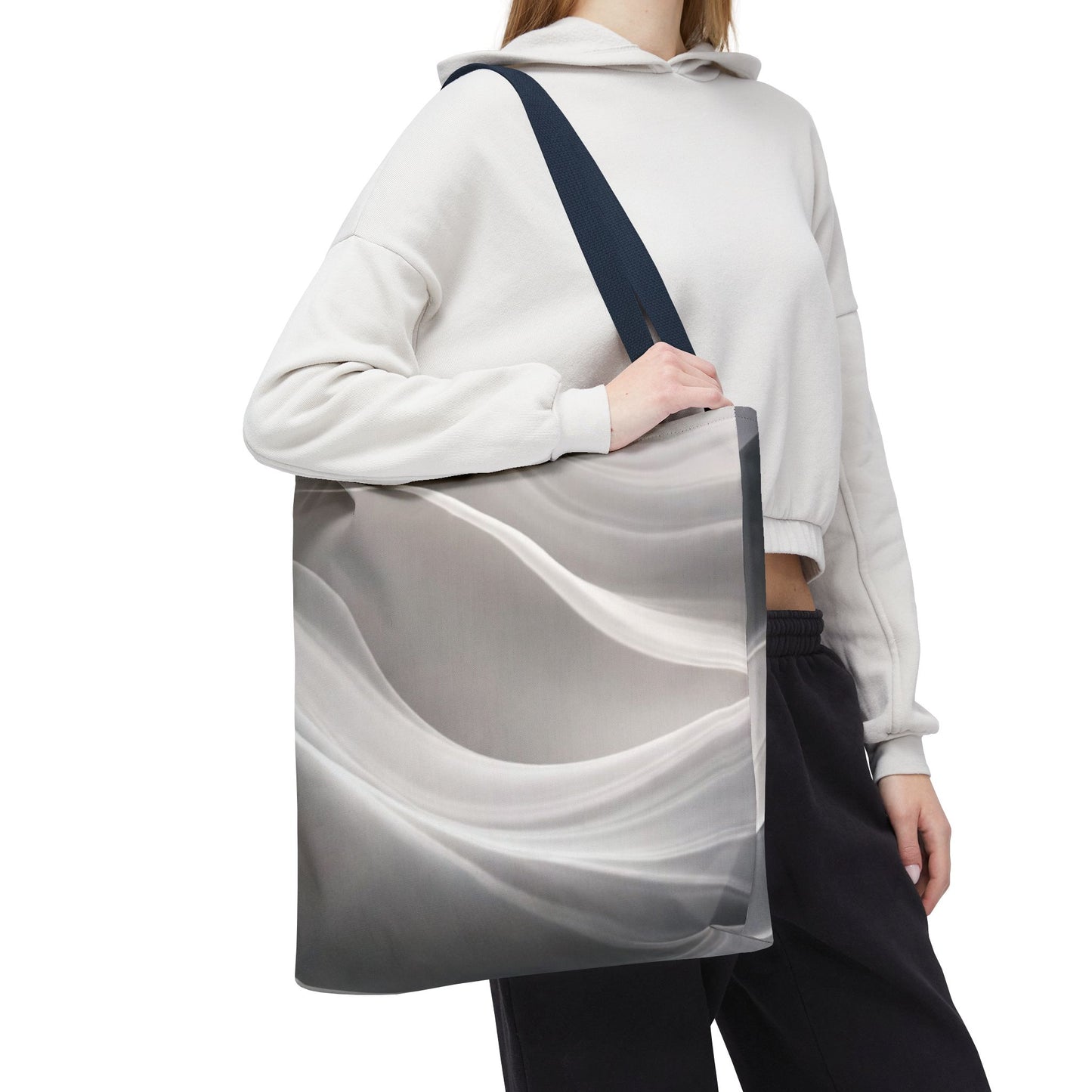 Soft Marble Wave Tote