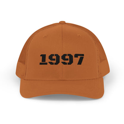 1997 Snapback Trucker Cap, Vintage Style Hat, Year Birth Cap, Trendy Dad Hat, Cool Casual Cap, Gift for 90s Kids - TRV