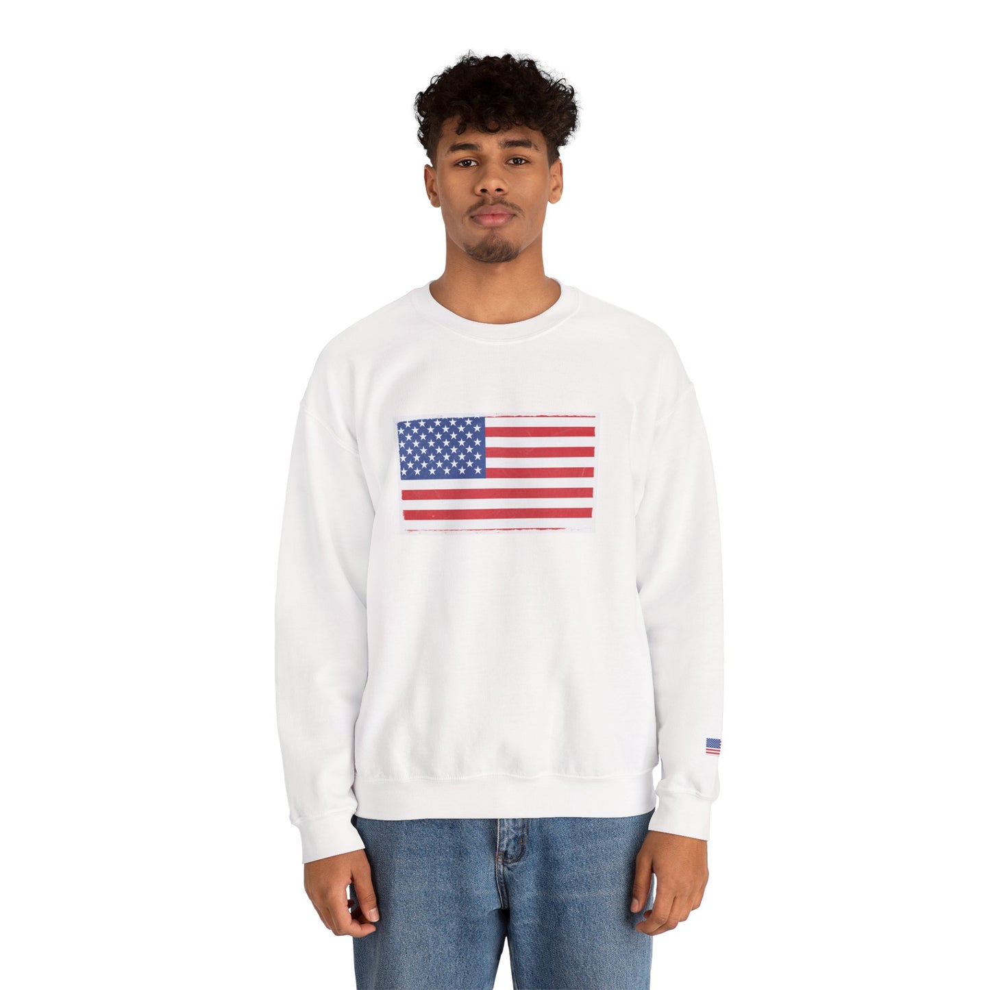 American Flag Unisex Crewneck Sweatshirt | Cozy Patriotic Sweater | Perfect for Independence Day, Casual Wear, Gifts for Him/Her, [...]