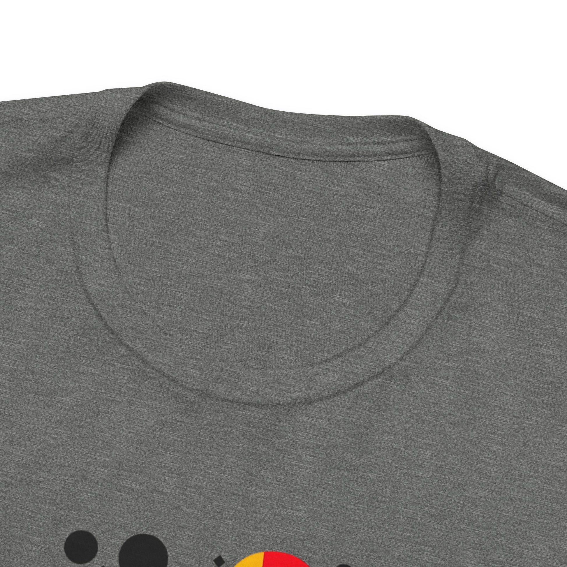 Artistic Heart Unisex Jersey Tee - Vibrant Graphic Tee, Casual Wear, Gift for Art Lovers, Birthday Surprise, Everyday Comfort - TRV
