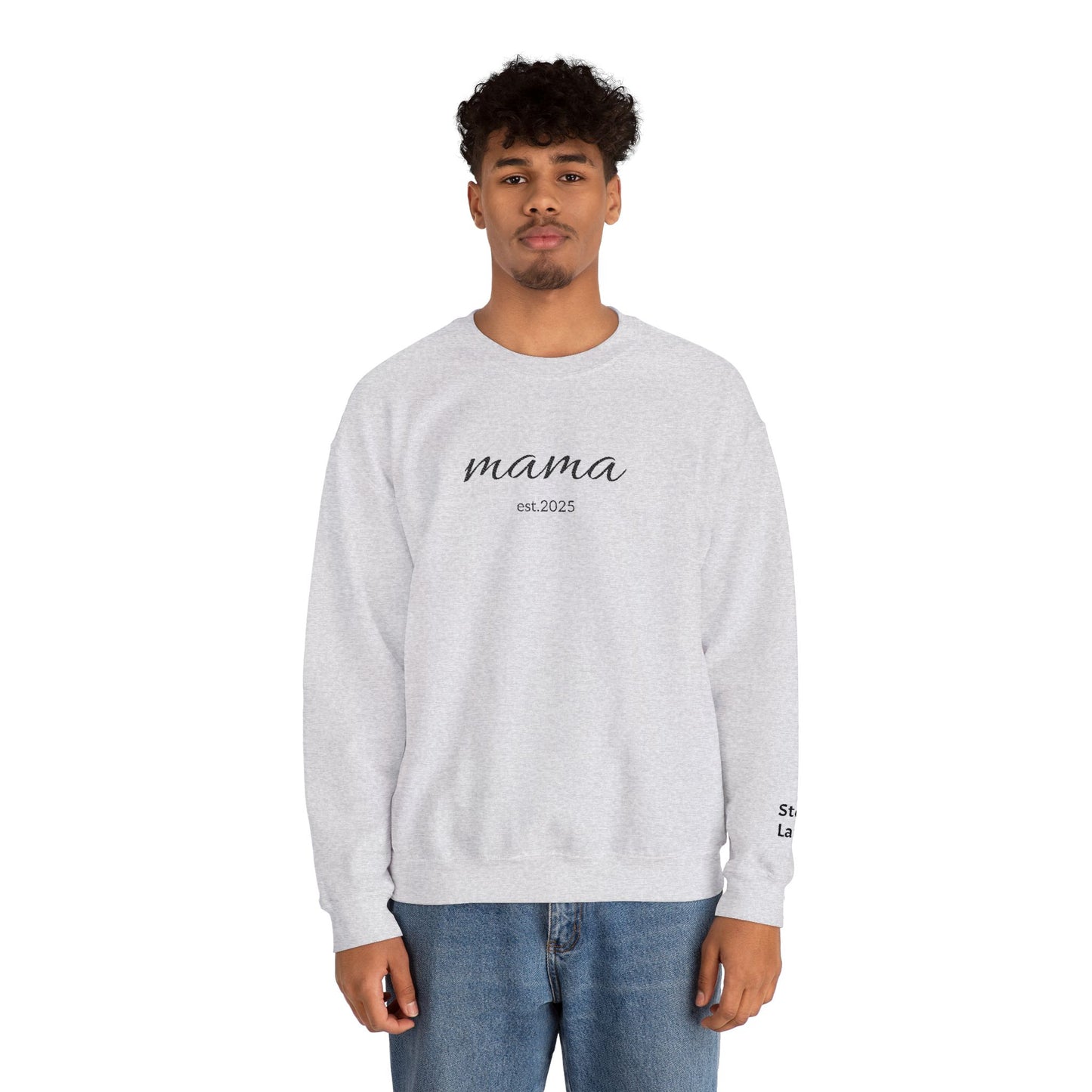 mama sweatshirt | simple script mom pullover - TRV