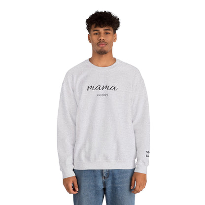 mama sweatshirt | simple script mom pullover - TRV