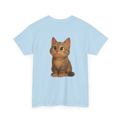 Adorable Cat Graphic Tee, Cute Pet Lover's Shirt, Animal Lover's Gift, Cozy Everyday T-Shirt, Perfect for Cat Lovers