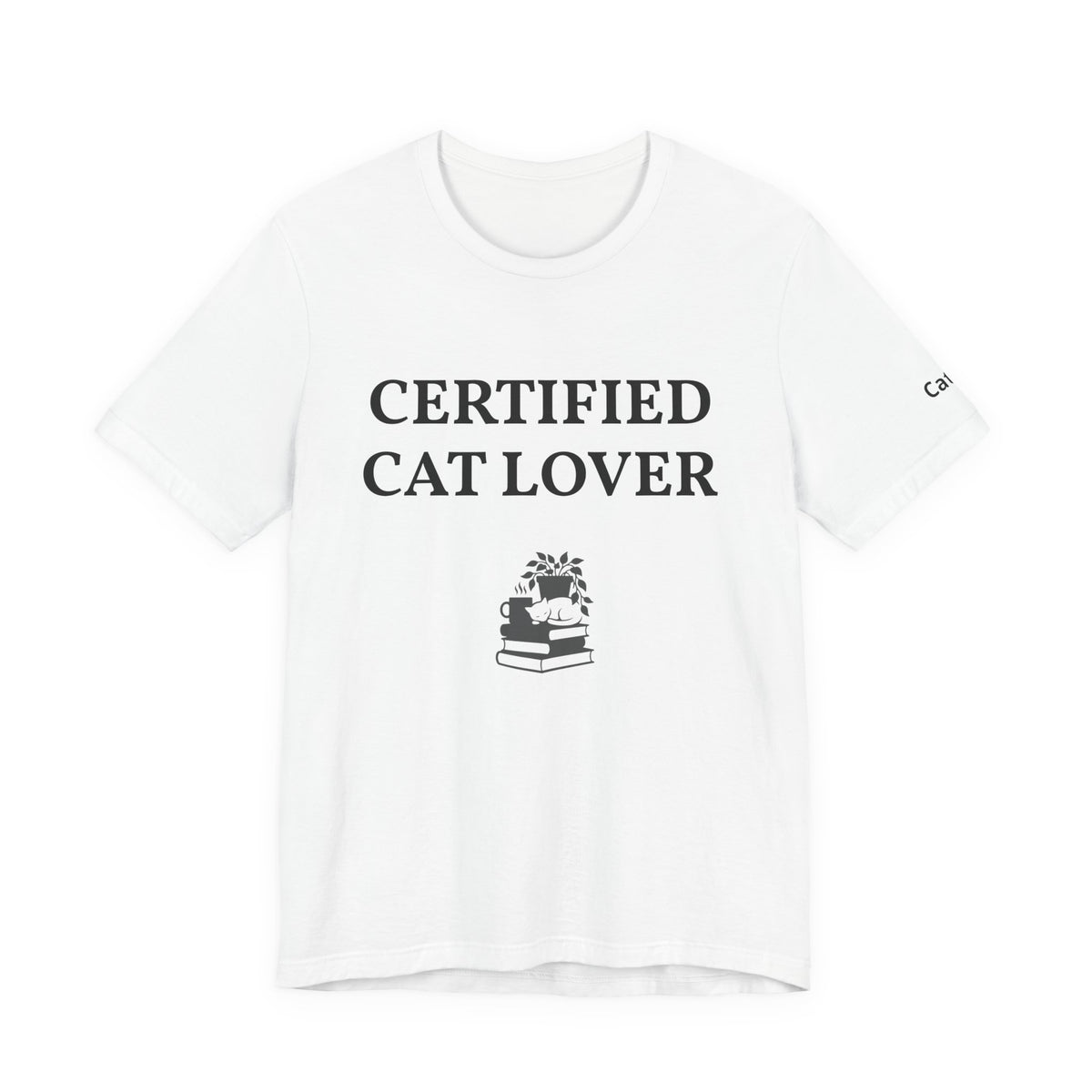 Unisex custom T-shirt by Printify with personalized design, white fabric, and casual fit for everyday wear.