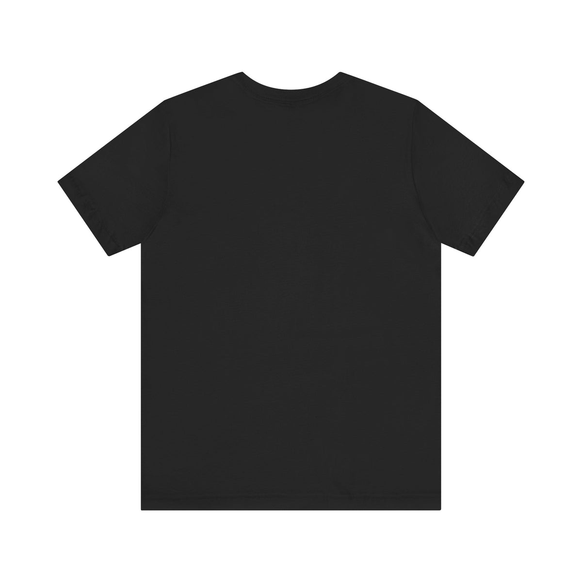 Romania flag T-shirt by Printify featuring a minimal waving tricolor design on a casual tee.