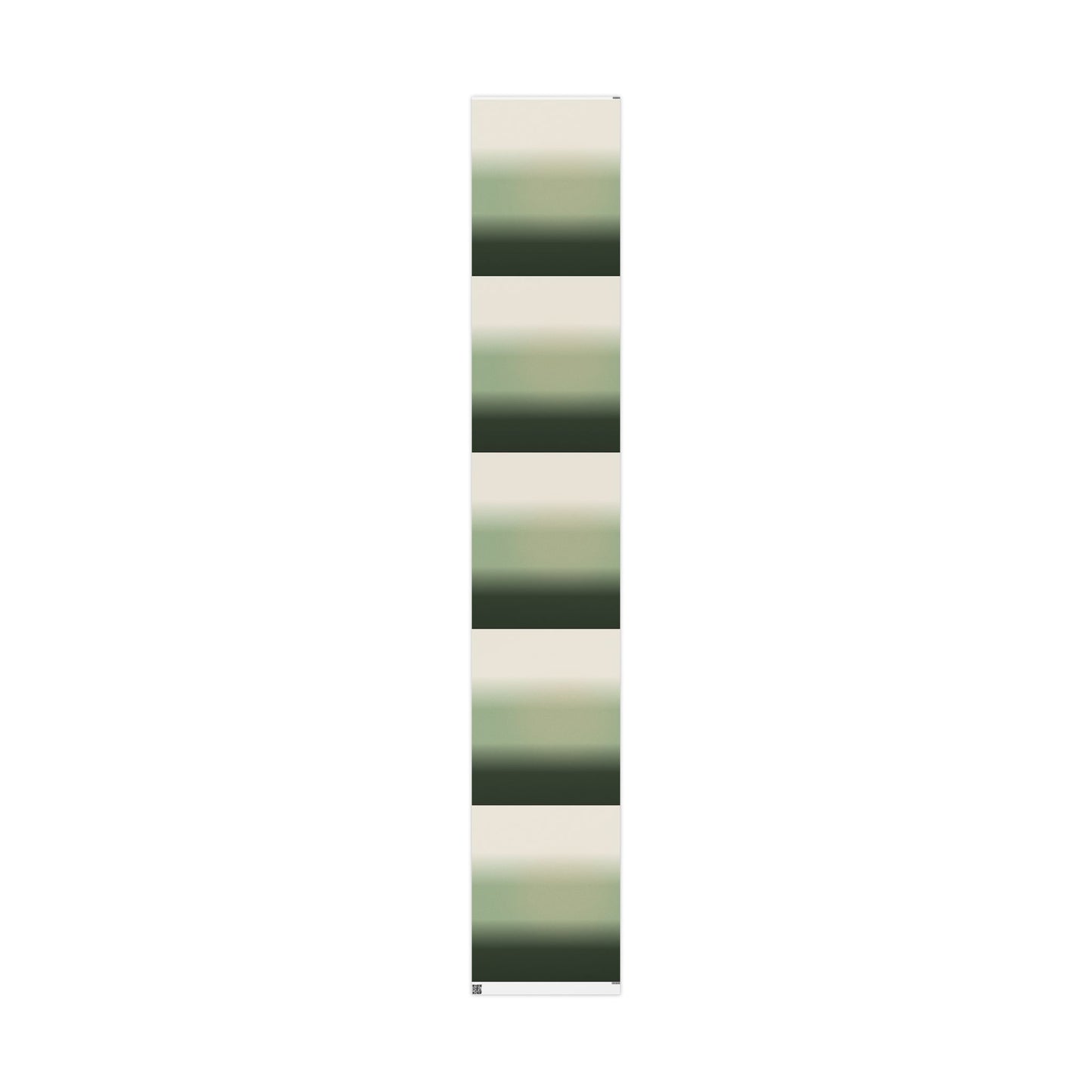 Ombre Sage Wrapping Paper Roll — Neutral Green Gradient Gift Wrap