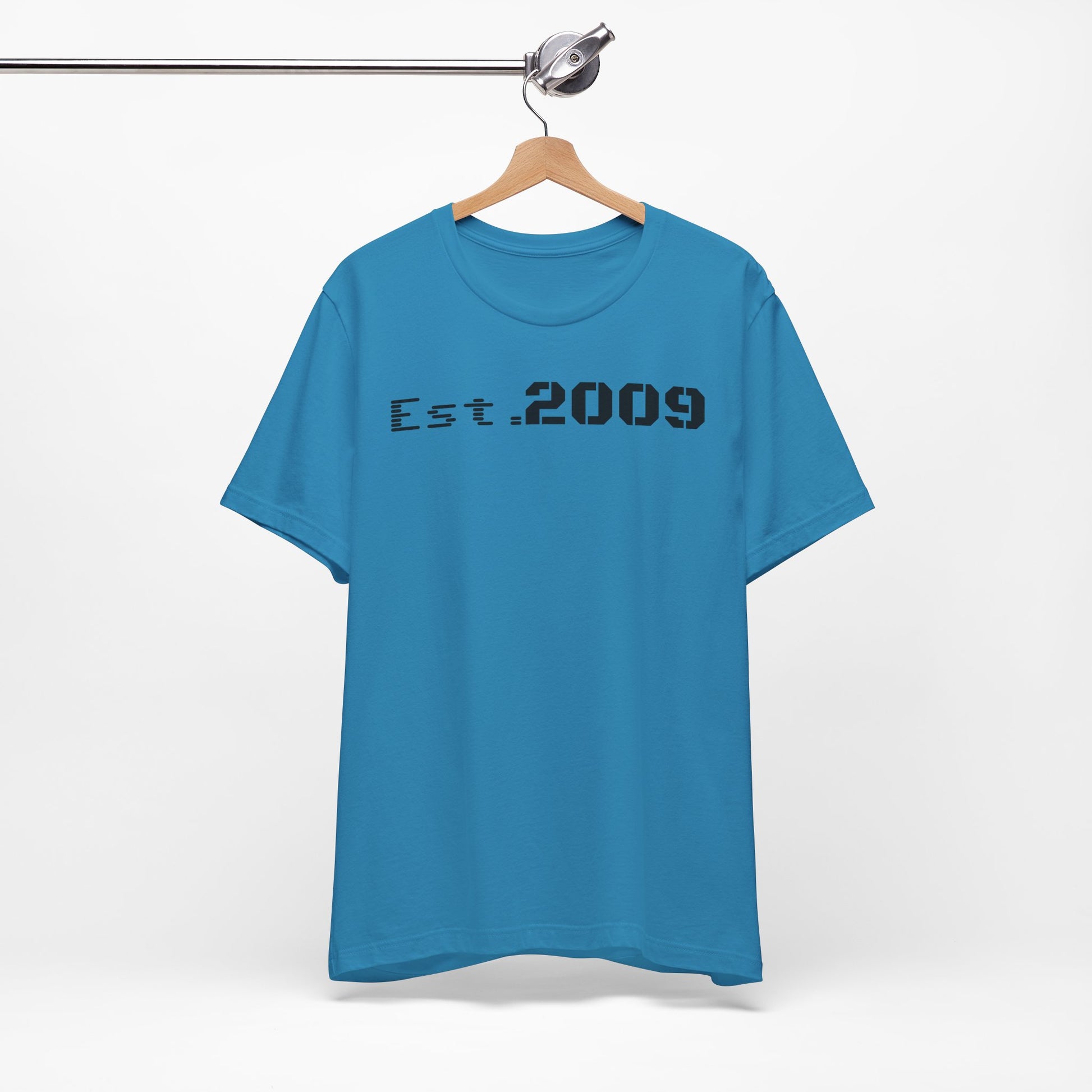 Established 2009 Unisex Tee - Casual Wear, Birthday Gift, Graduation Outfit, Anniversary Shirt, Personalized Fashion - TRV