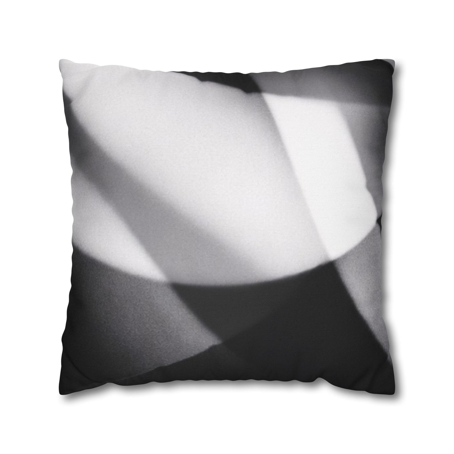 Abstract Black and White Photo Pillowcase, Square Pillowcase
