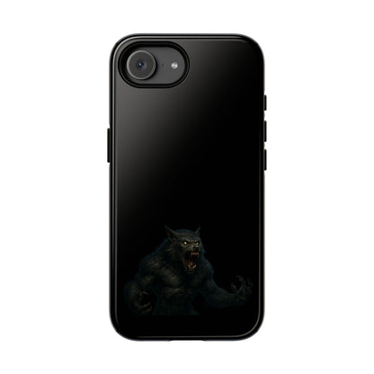 Werewolf Phone Case, dark monster graphic tough protective case - view 75