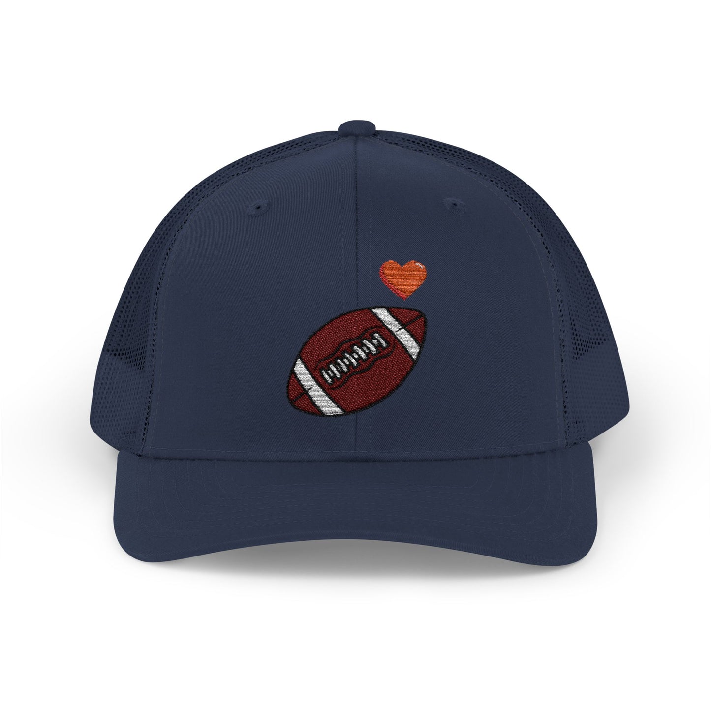 Football Love Snapback Trucker Cap, Sports Hat, Gift for Sports Fans, Casual Wear, Outdoor Activities - TRV
