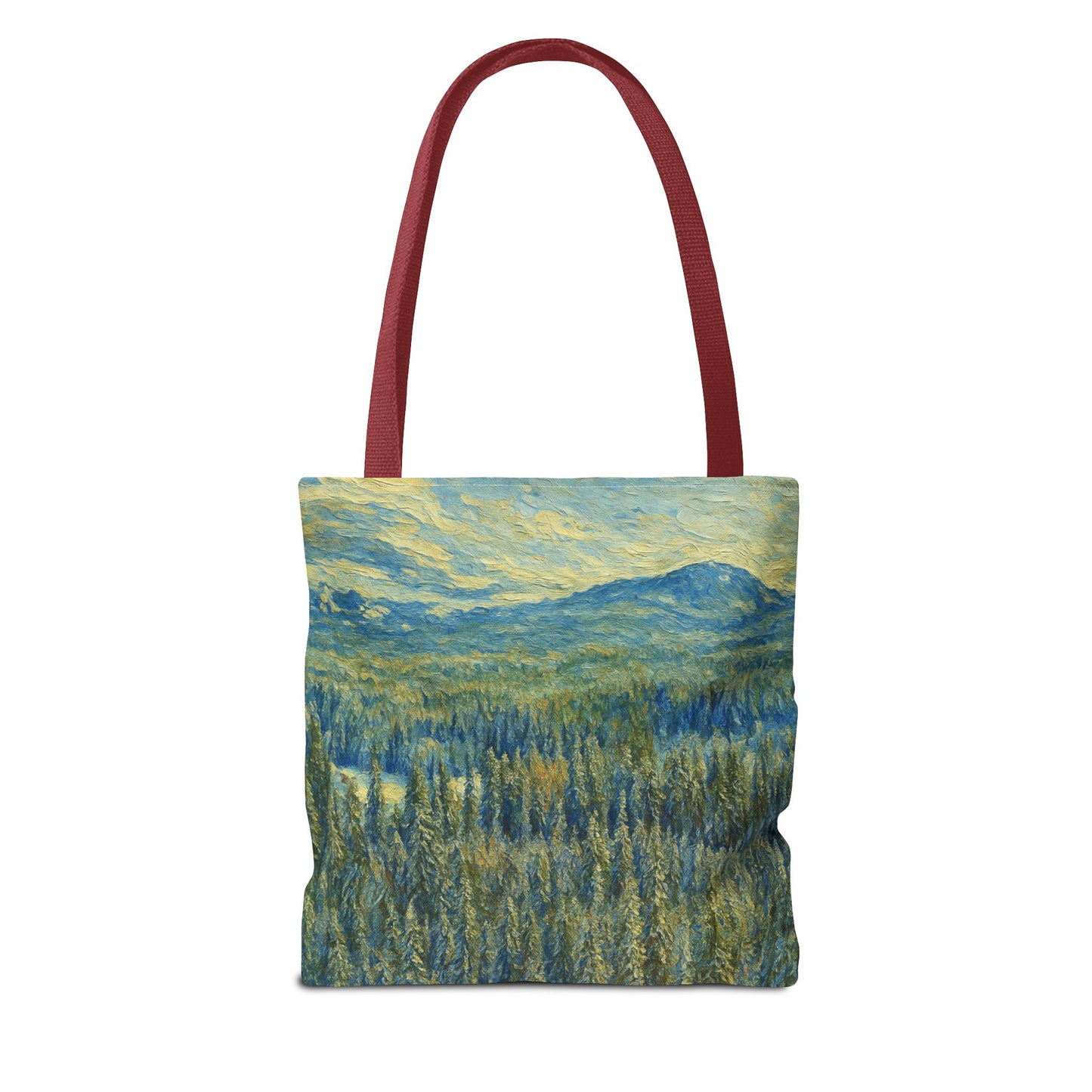 Nature-Inspired Tote Bag, Eco-Friendly Carryall, Bohemian Style Purse, Art Tote, Great Gift for Nature Lovers, Shopping Bag, Travel [...] - TRV