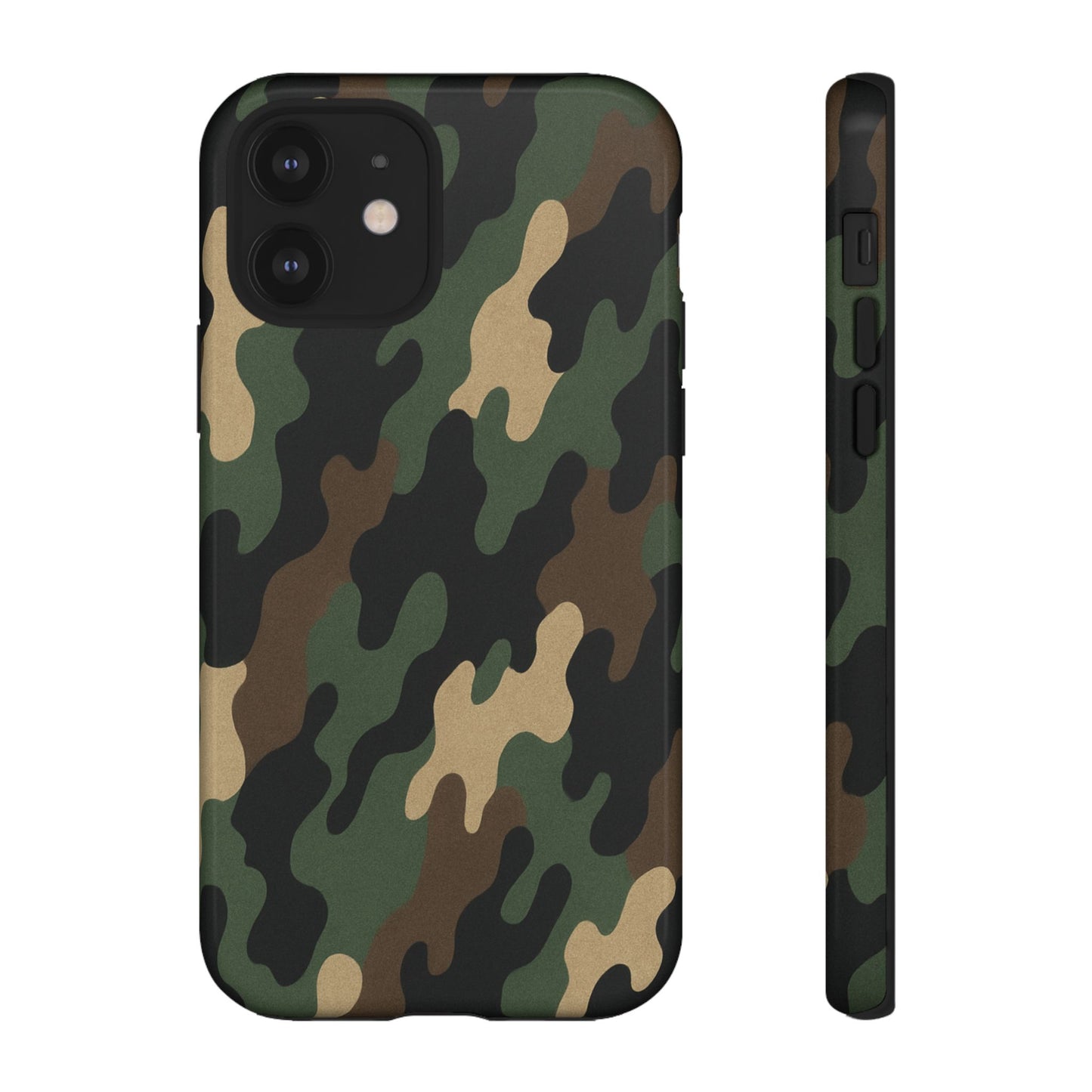Camouflage Phone Case, Tough Cases, Military Style, Unique Phone Accessories, Gift for Him, Durable Phone Cover - TRV