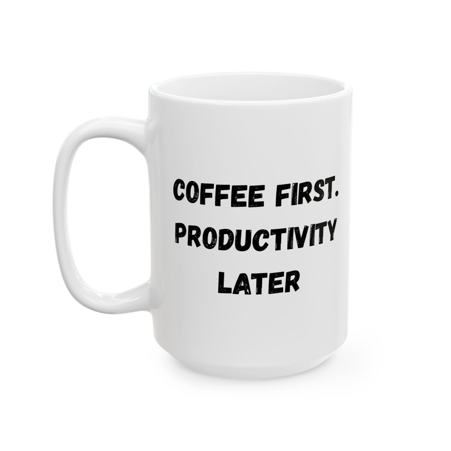 Inspiring Ceramic Coffee Mug - 11oz & 15oz - Perfect for Creativity & Motivation Lovers - TRV