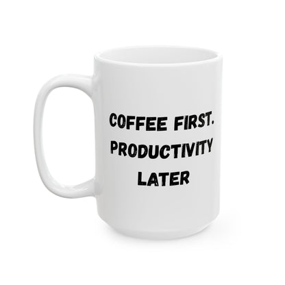 Inspiring Ceramic Coffee Mug - 11oz & 15oz - Perfect for Creativity & Motivation Lovers - TRV