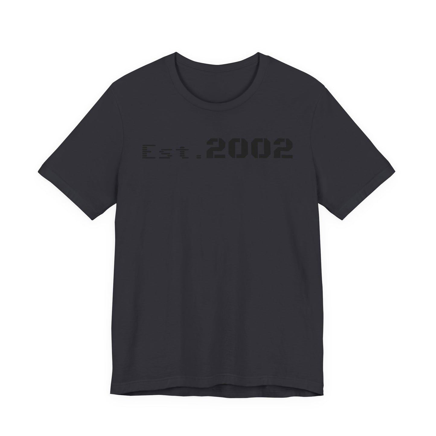 Established 2002 Unisex Tee, Vintage Style T-Shirt, Year Established Shirt, Retro Graphic Tee, Customizable Gift Idea