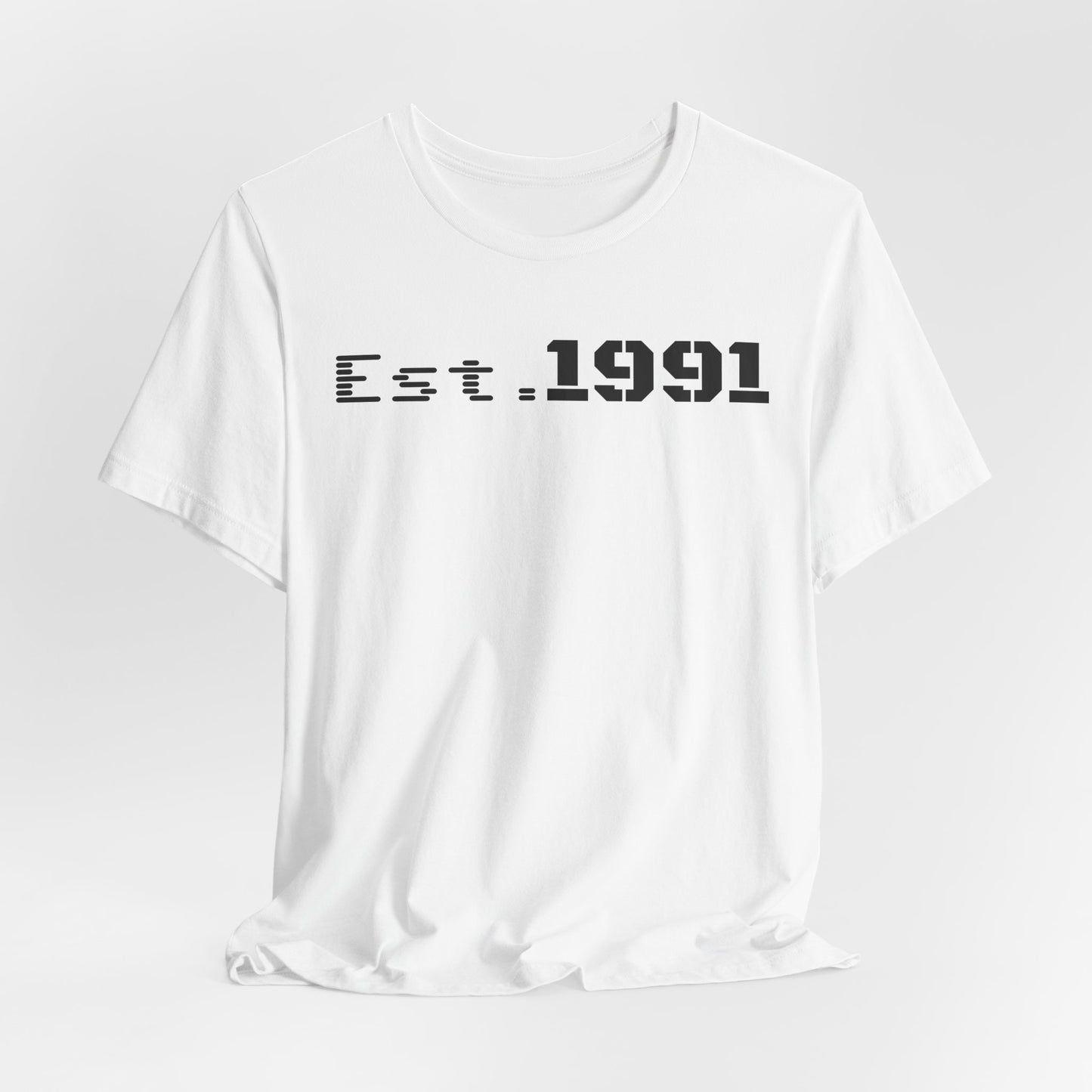 Unisex Vintage Est. 1991 Tee - Perfect Gift for Birthdays, Anniversaries, Throwback Fashion, Casual Wear, Milestone Celebrations