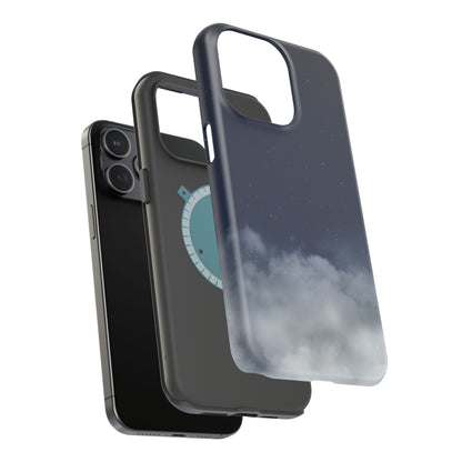 Night Sky Magnetic Impact-Resistant Phone Case — Foggy Cloud Design