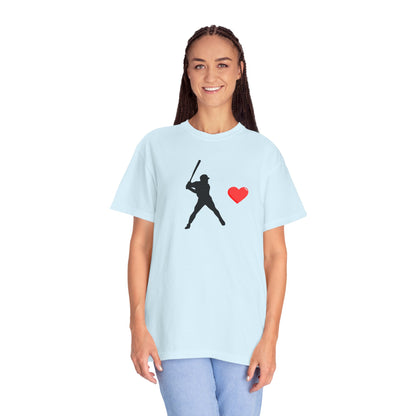 Baseball Love T-Shirt, Unisex Sports Tee, Gift for Baseball Fans, Valentine's Day Shirt, Game Day Apparel, Soft Cotton Top