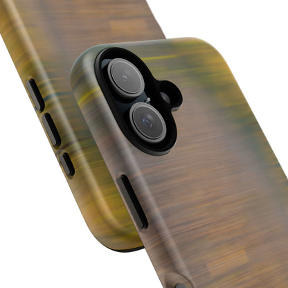Autumn Blur Tough Phone Case — Fall Colors Protective iPhone Cover
