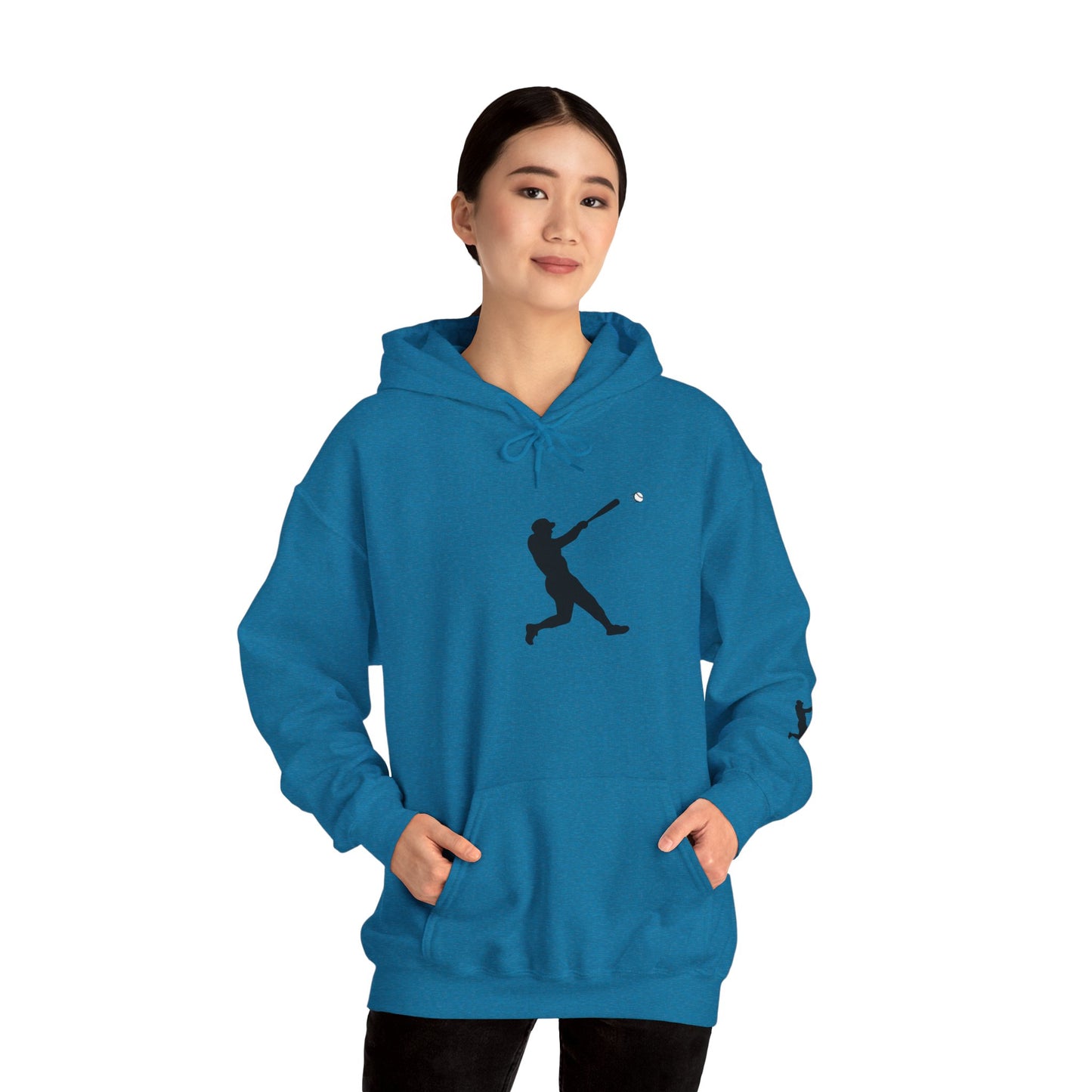 Baseball Swing Unisex Hoodie - Perfect Gift for Athletes, Sports Enthusiasts, Cozy Layer for Cool Days, Great for Team Spirit - TRV