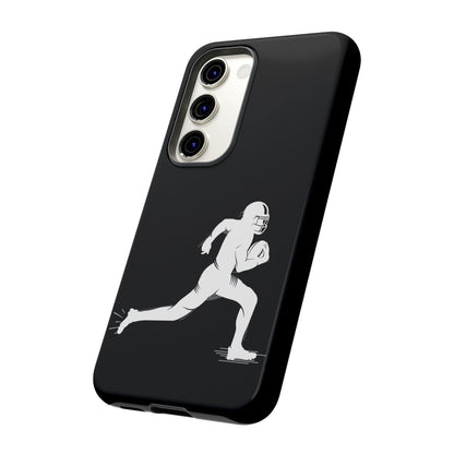 Football Player Phone Case, Tough Cases, Sports Phone Cover, Gift for Athletes, iPhone & Samsung Accessories, Running Player Design - TRV