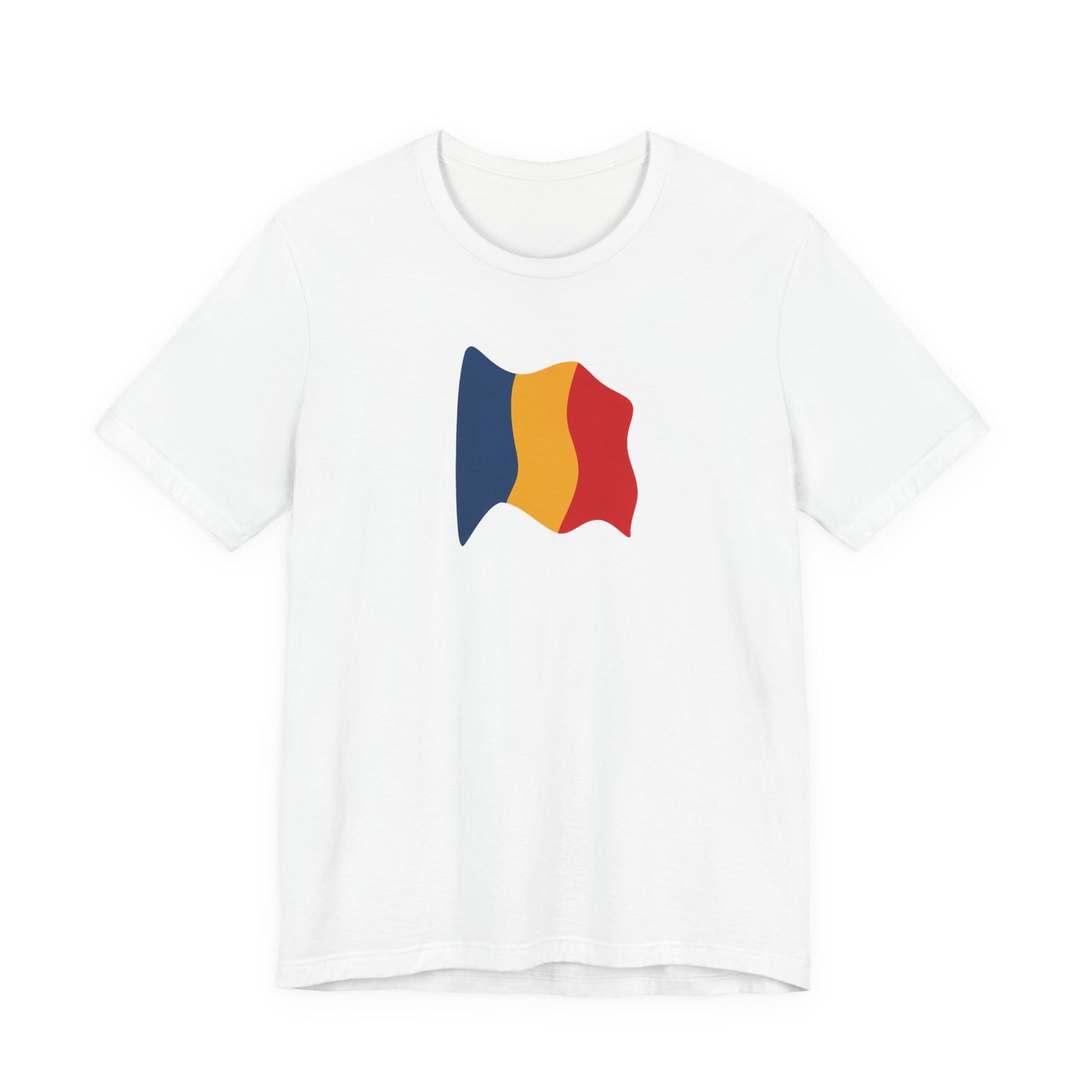 Romanian Flag Unisex Short Sleeve Tee, Casual Shirt, Travel T-Shirt, Gift for Romanians, Summer Outfit, Everyday Wear