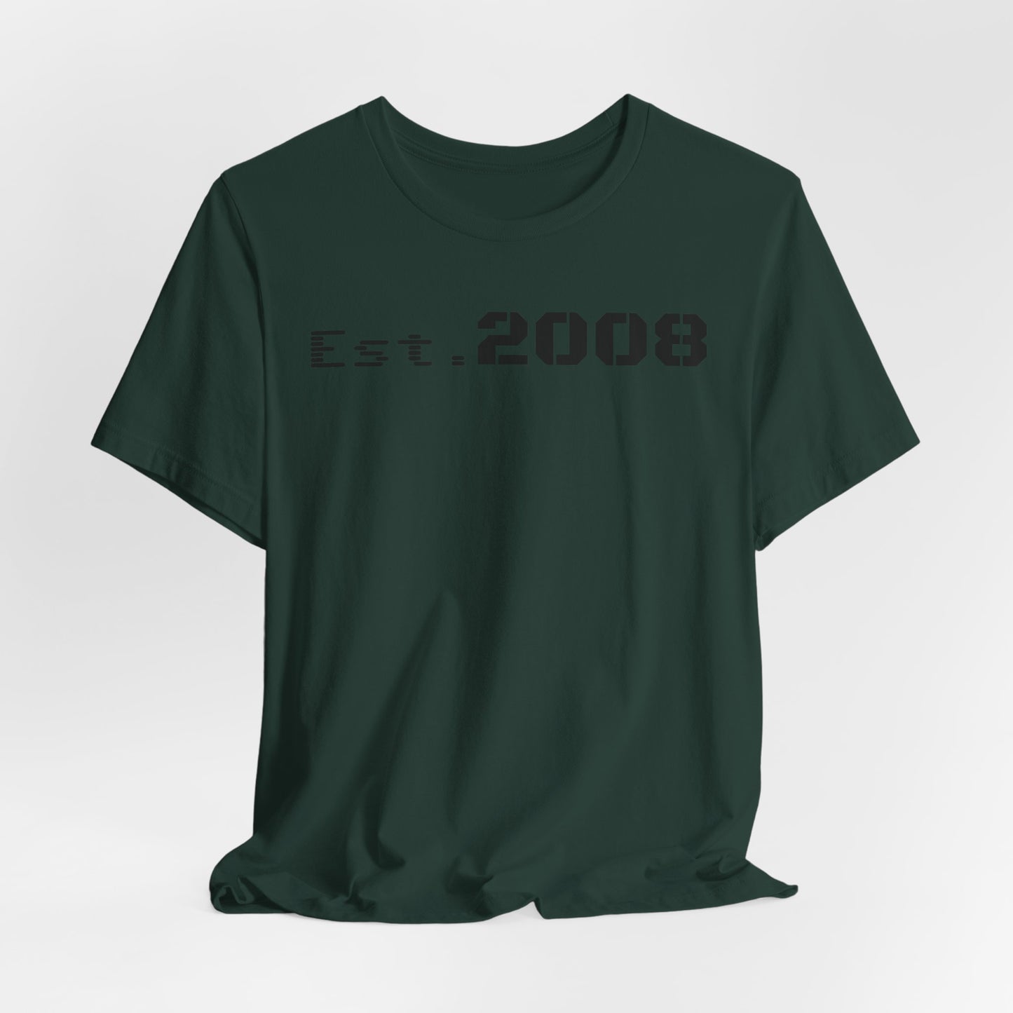 Est. 2008 Unisex Tee, Cool Vintage T-Shirt, Casual Gift, Birthday Apparel, Nostalgic Fashion