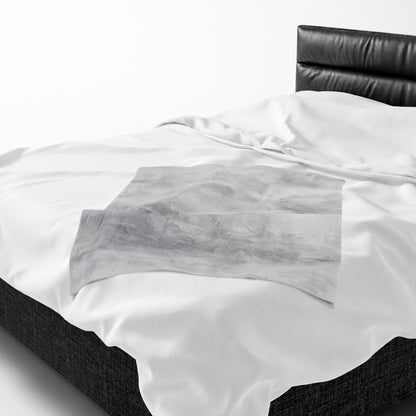 Velveteen plush blanket with colorful all-over print, soft throw for home, couch, and bed by Printify
