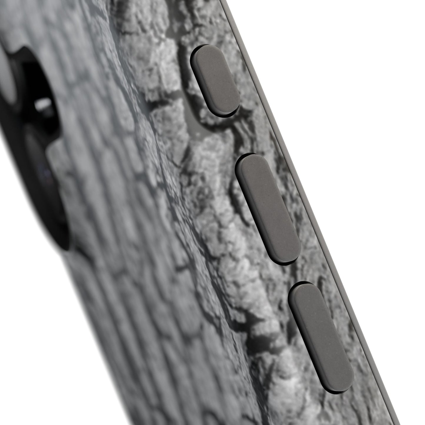 Bark Texture Magnetic Impact Phone Case
