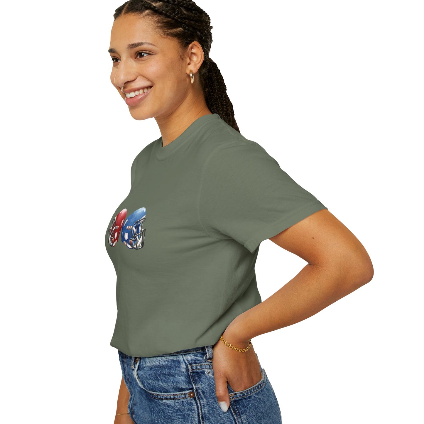 Unisex Football Rivalry T-Shirt - Perfect Gift for Game Day, Sports Fans, Tailgating, Football Season, Team Spirit Gear