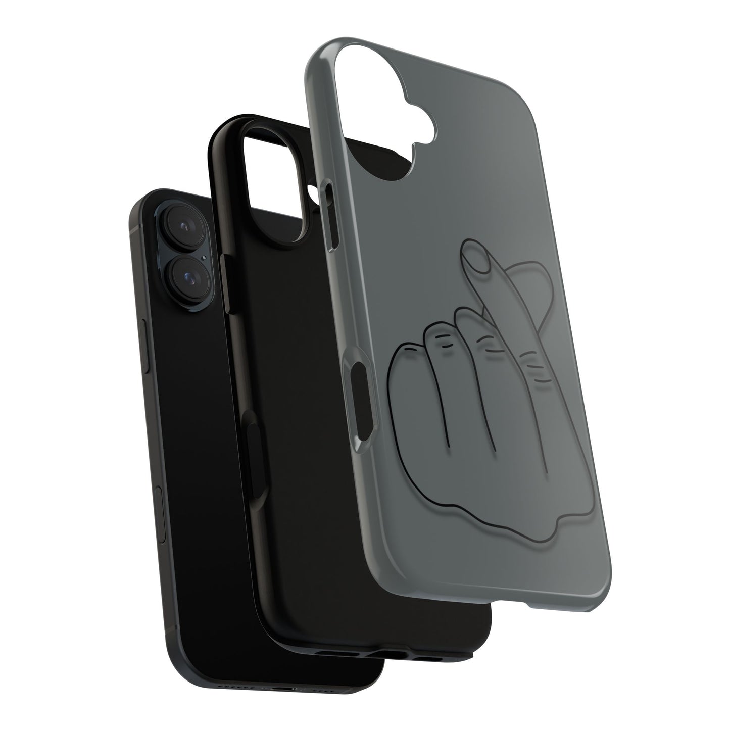 Funny Phone Case with Love Gesture - Tough Cases - TRV
