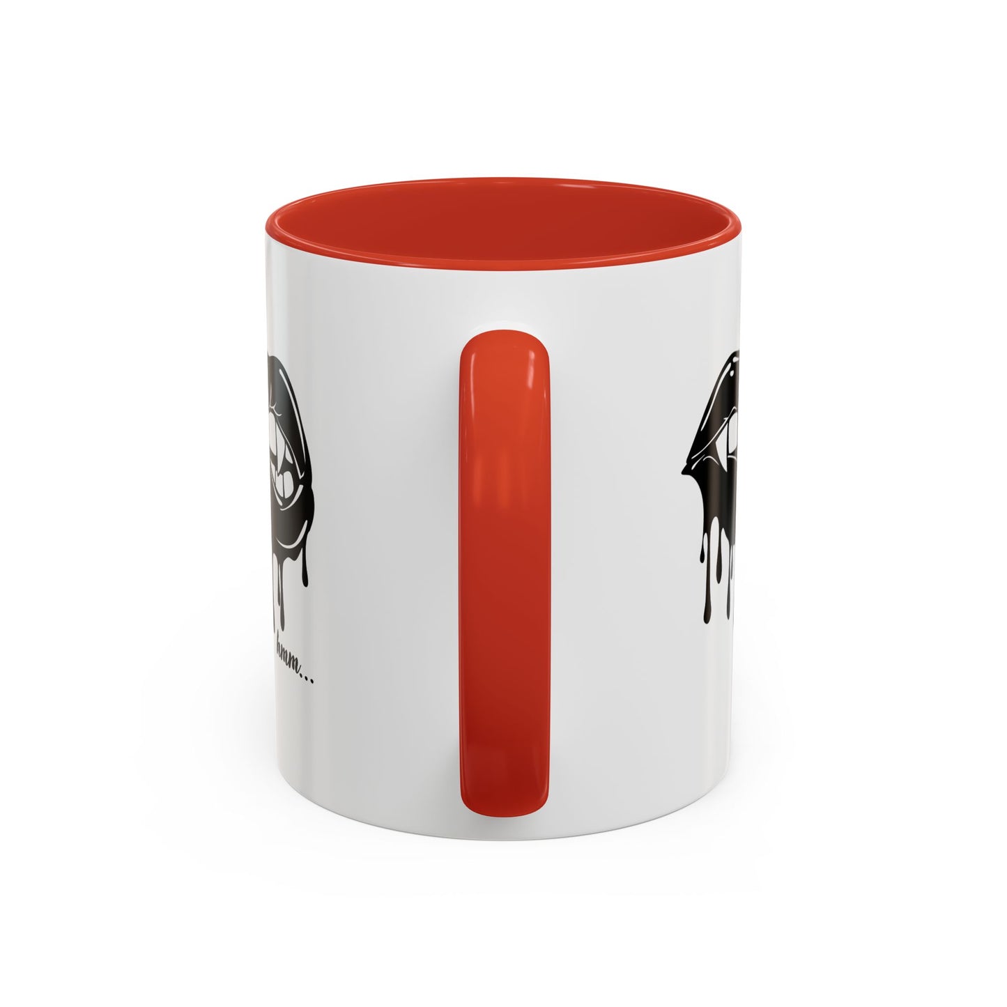 Vampire Lip Accent Coffee Mug - 11oz & 15oz - Unique Halloween Gift
