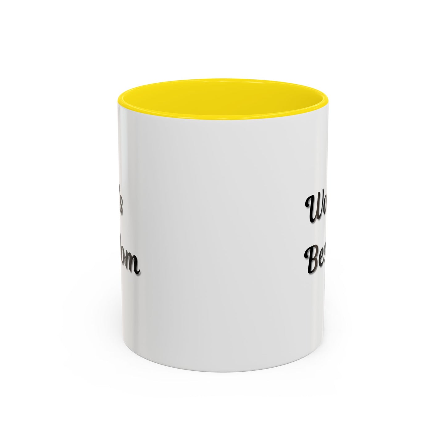 World's Best Mom Accent Coffee Mug - 11oz & 15oz - Perfect Gift for Mother's Day