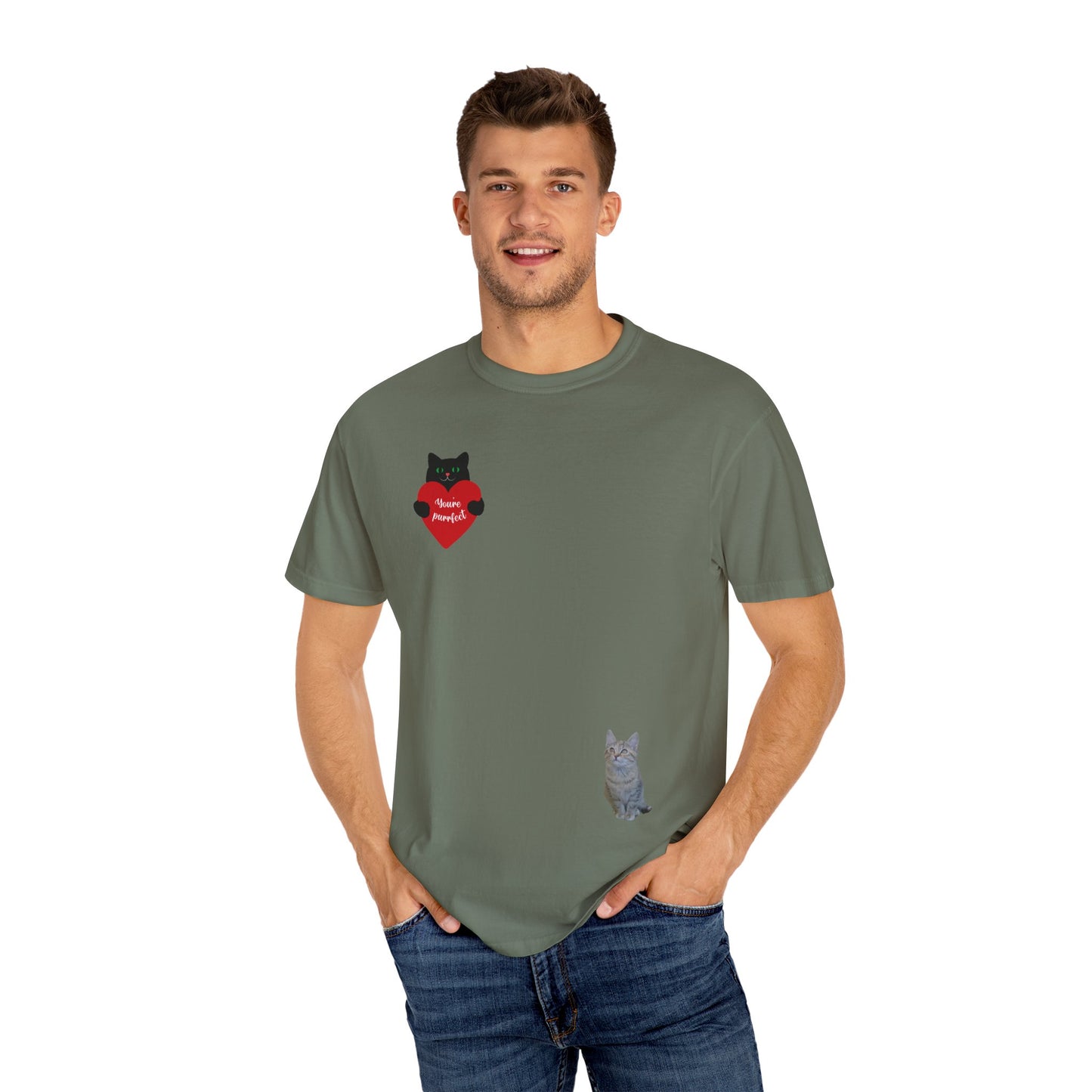 Cat Lover Unisex T-Shirt, Cute Cat Tee, Gift for Cat Owners, Animal Lover Shirt, Birthday Gift, Casual Comfort Tee, Pet Theme - TRV