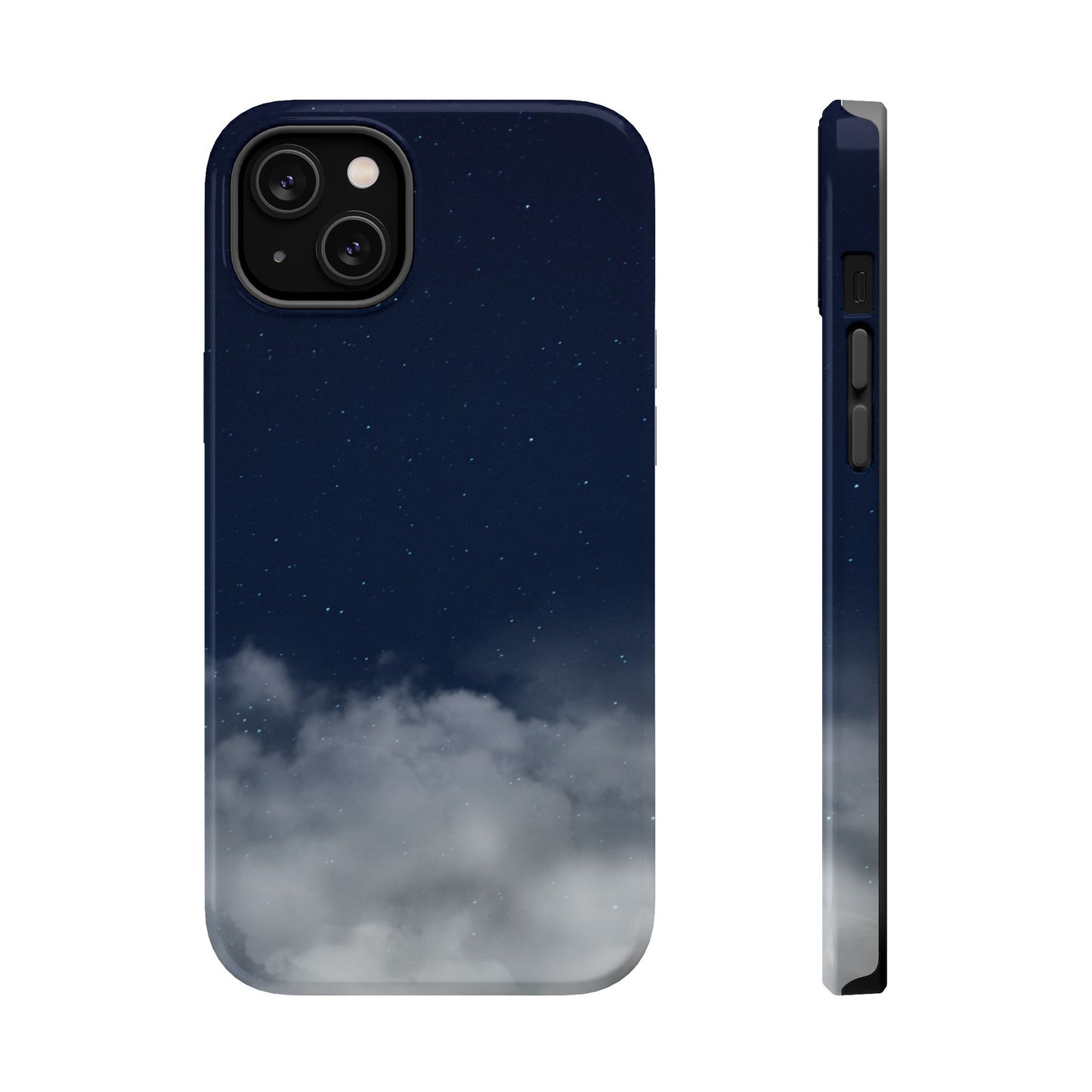 Night Sky Magnetic Impact-Resistant Phone Case — Foggy Cloud Design