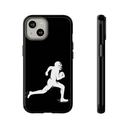 Football Player Phone Case, Tough Cases, Sports Phone Cover, Gift for Athletes, iPhone & Samsung Accessories, Running Player Design - TRV
