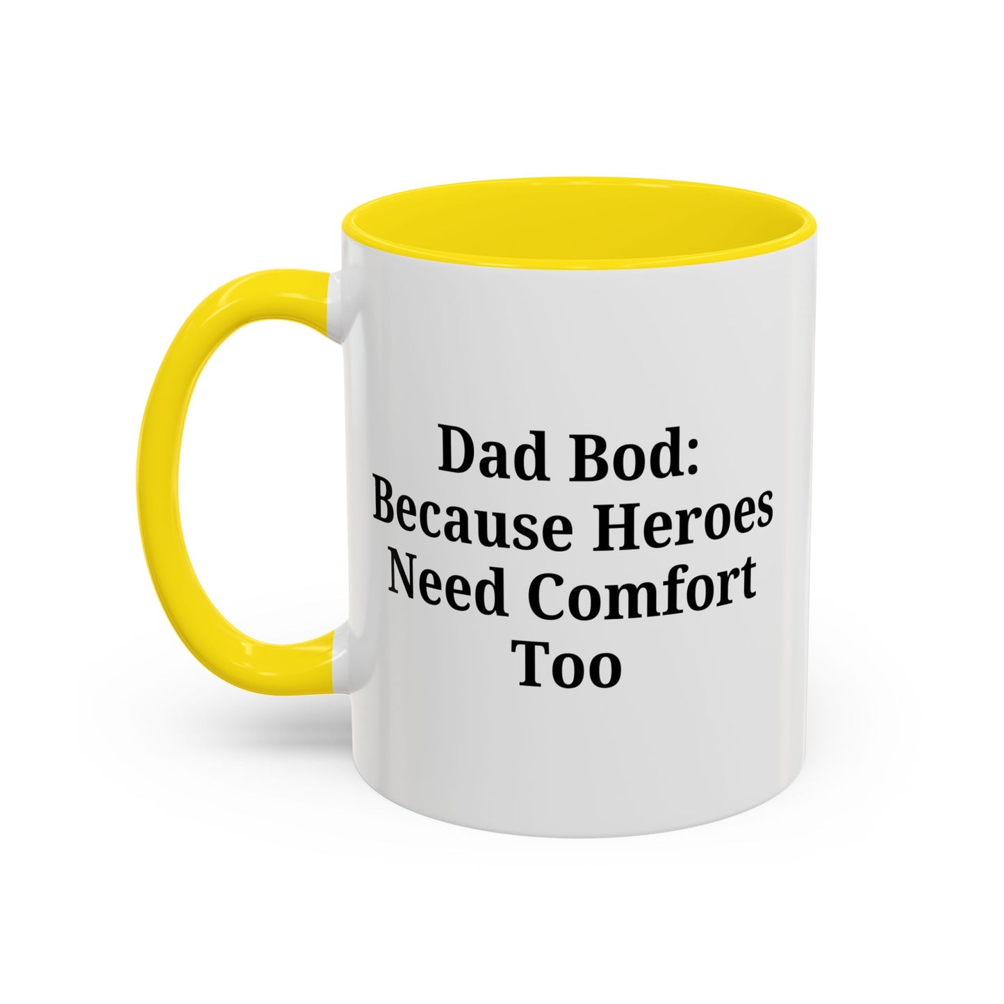 Dad Bod Coffee Mug - Perfect Gift for Fathers, Comfort Mug, Dad Humor, Father's Day Gift, Coffee Lovers - TRV