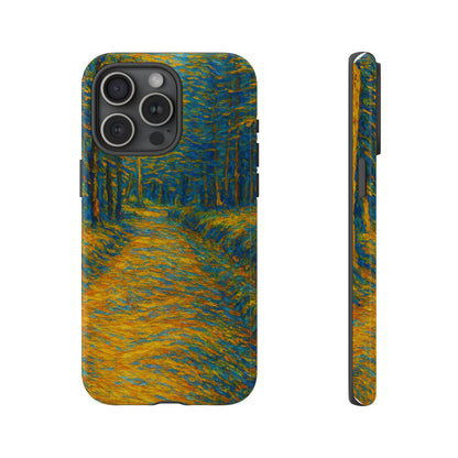 Artistic Phone Case for Nature Lovers, Tough Cases, Vibrant Design, Gift for Friends, Phone Accessories, Unique Artwork - TRV