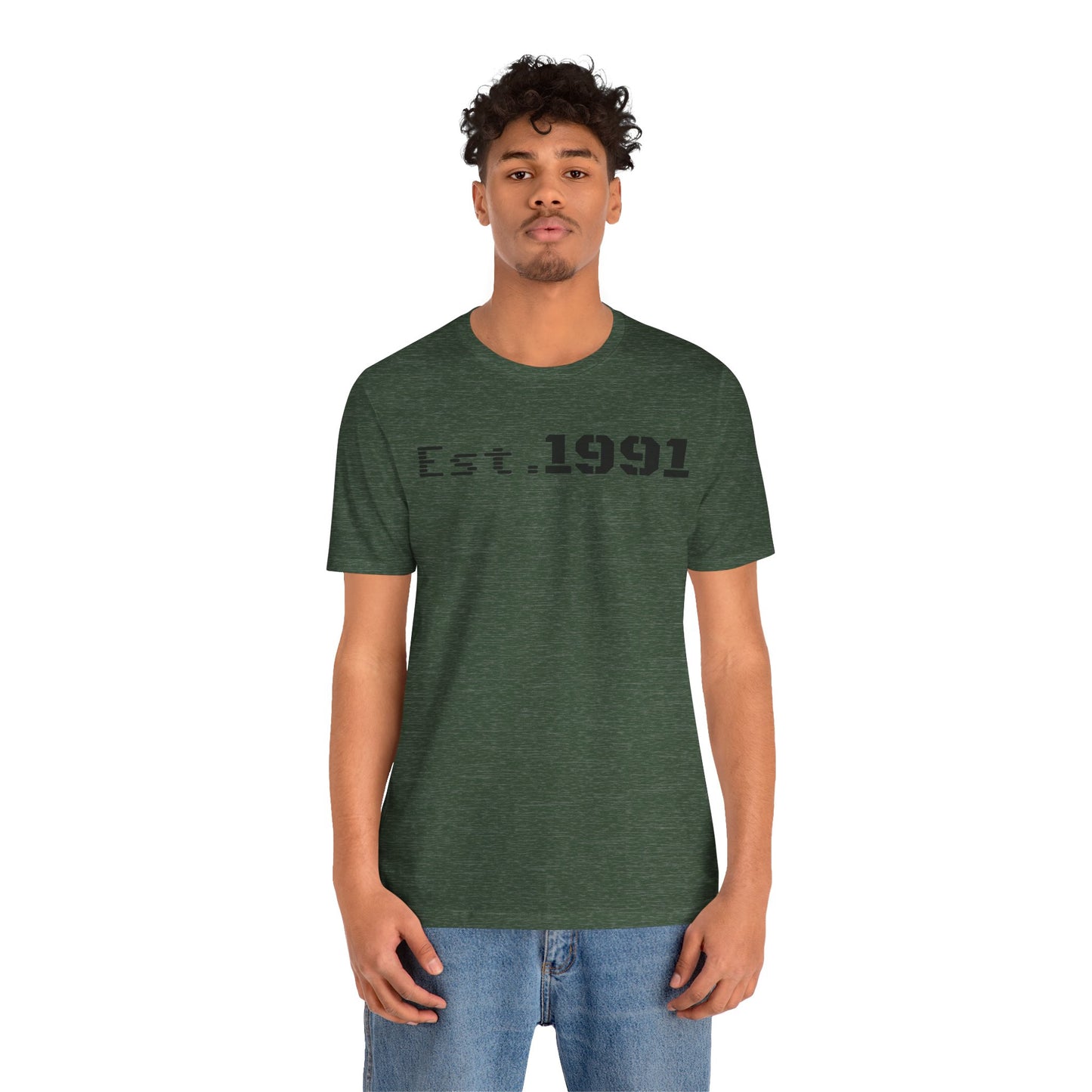 Unisex Vintage Est. 1991 Tee - Perfect Gift for Birthdays, Anniversaries, Throwback Fashion, Casual Wear, Milestone Celebrations