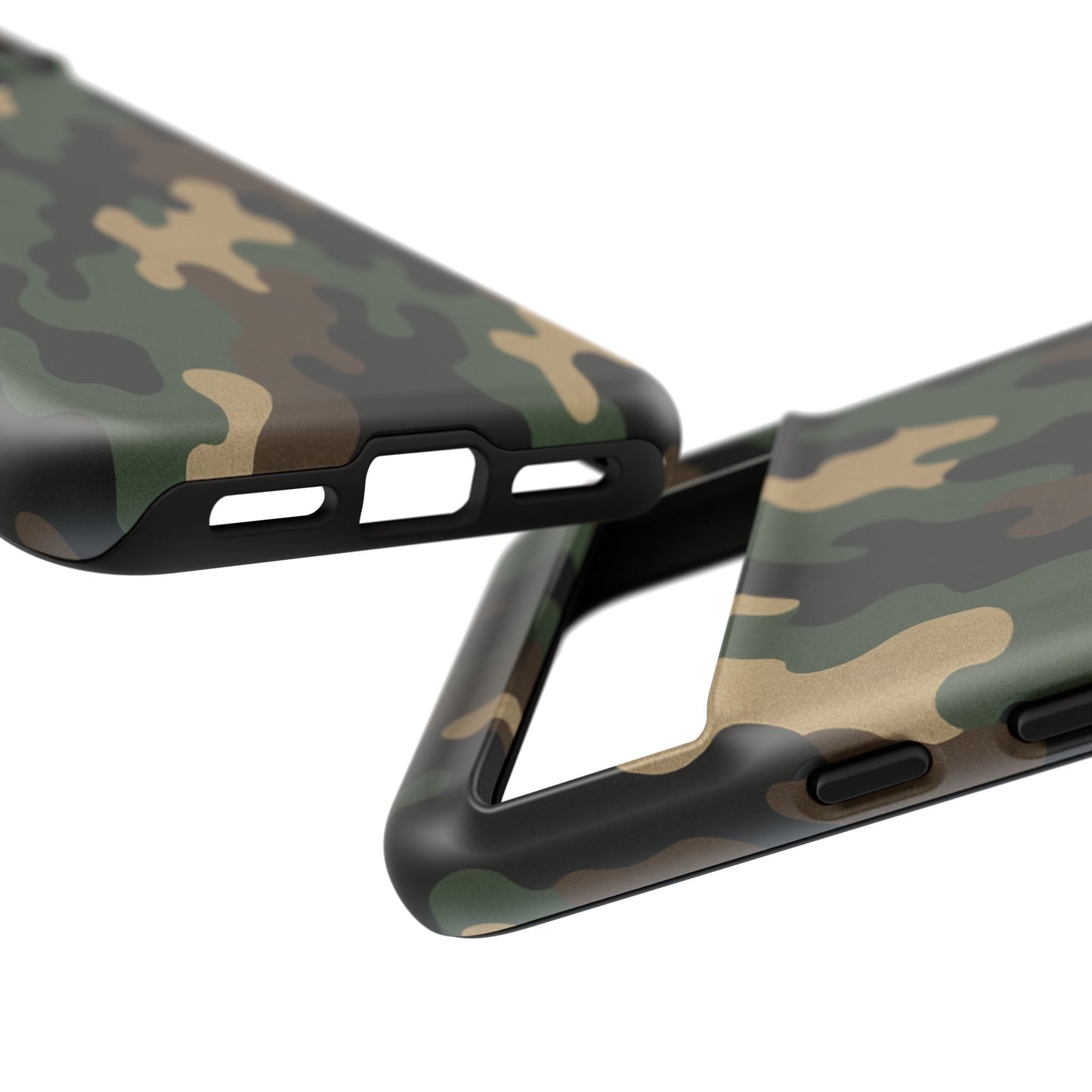 Camouflage Phone Case, Tough Cases, Military Style, Unique Phone Accessories, Gift for Him, Durable Phone Cover - TRV