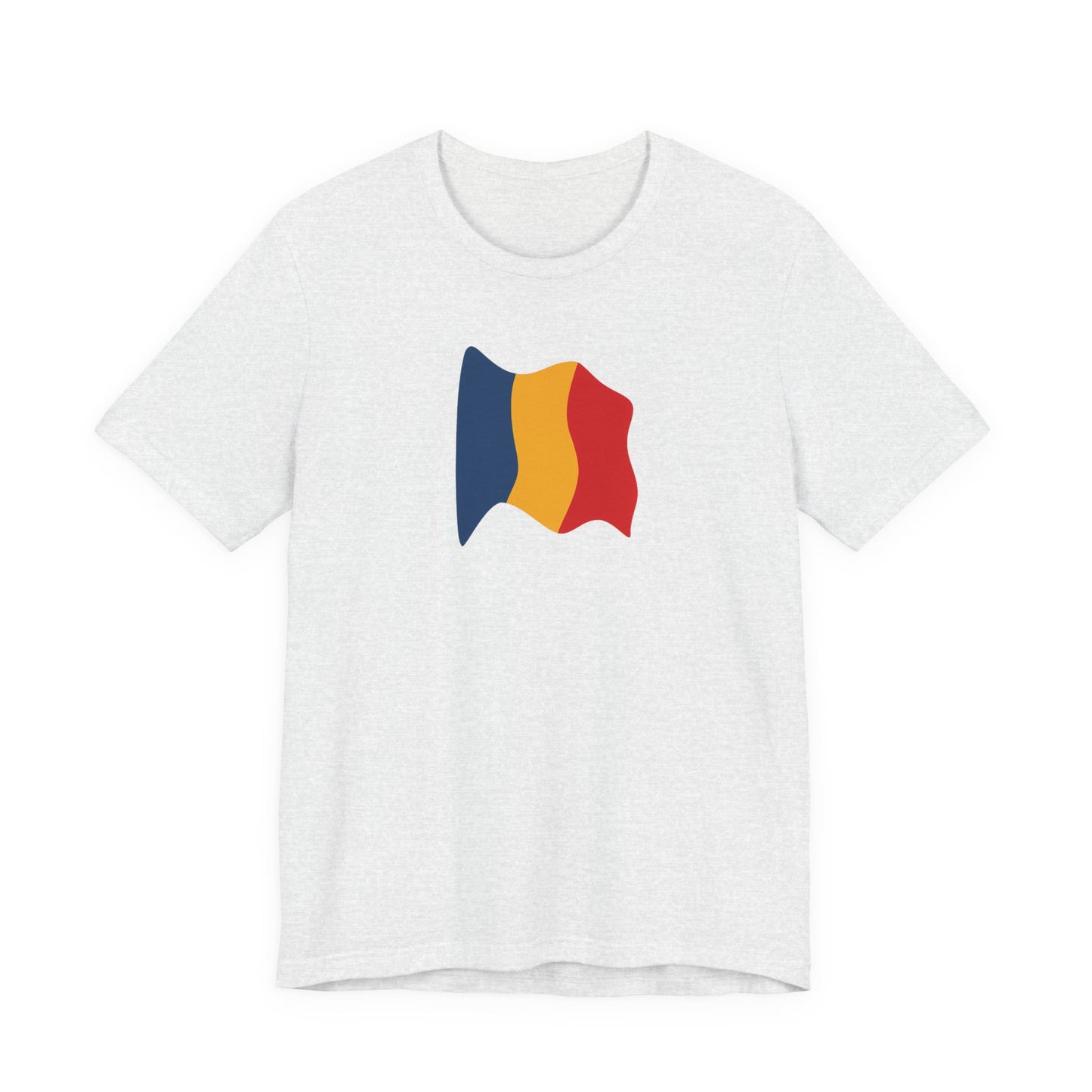 Romanian Flag Unisex Short Sleeve Tee, Casual Shirt, Travel T-Shirt, Gift for Romanians, Summer Outfit, Everyday Wear