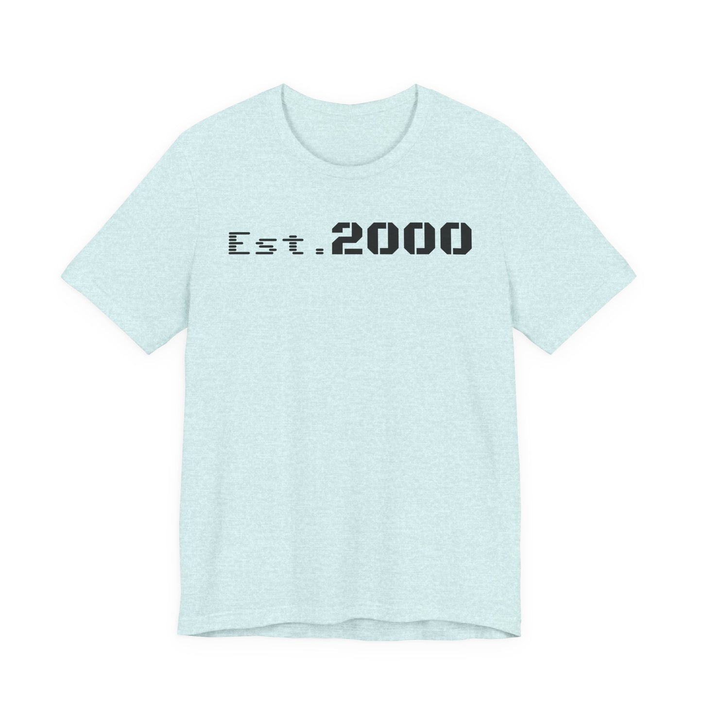 Est. 2000 T‑Shirt — Born in 2000 Retro Pixel Tee
